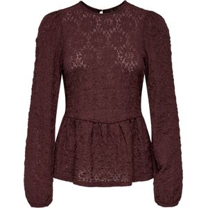 ONLY Shirt 'ONLGIAVANNA'  chocoladebruin