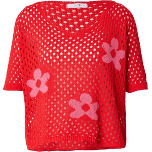 Hailys Trui 'Ke44ra'  eosine / rood