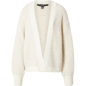 VERO MODA Gebreid vest 'VMLOVELY'  crème
