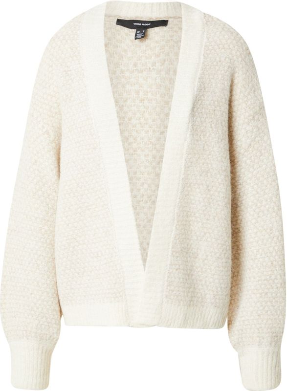 VERO MODA Gebreid vest 'VMLOVELY'  crème