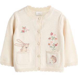 Next Gebreid vest  crème / gemengde kleuren