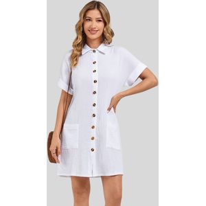 LapaPlus Blousejurk  wit