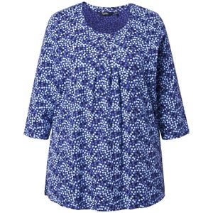 Ulla Popken Shirt  lichtblauw / donkerblauw