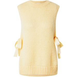 VILA Trui 'VIHOLLY'  lichtgeel