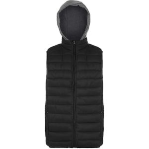 boundry Bodywarmer  grijs gemêleerd / zwart