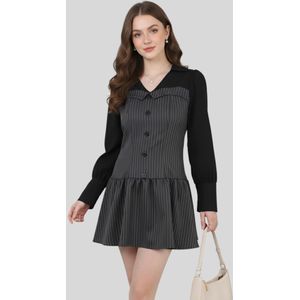 LapaPlus Jurk  donkergrijs