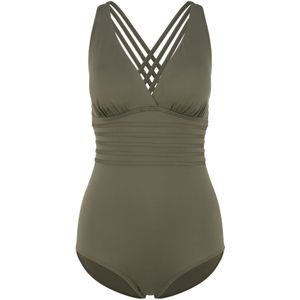 LASCANA - Badpak - Olijfgroen