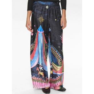 NÜMPH Broek ' NUSTARLA '  gemengde kleuren