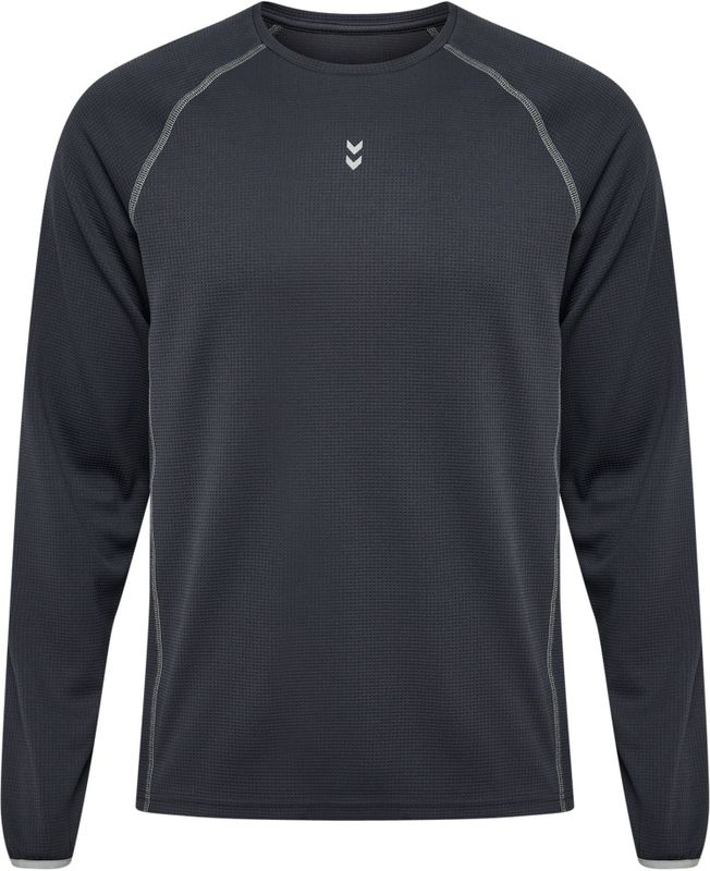 Hummel - Functioneel Shirt - Grijs - Lange Mouw