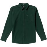 Volcom - Caden - Overhemd - Donkergroen - Lange Mouw