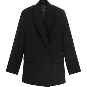 MANGO Blazers 'Iguana'  zwart