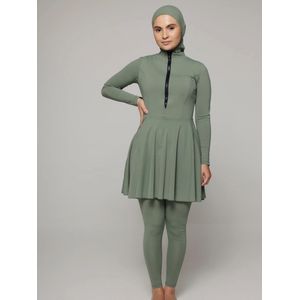 SIYA Swimwear Badpak 'East – Burkini/Modest'  donkergroen