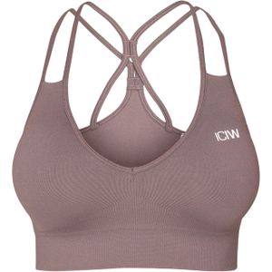 ICANIWILL Sport bh 'Define Seamless'  chocoladebruin