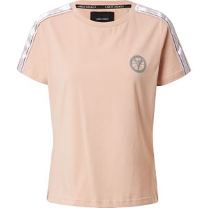 Carlo Colucci Shirt  pastelroze / wit