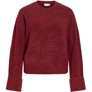 VILA Trui 'VILuna'  donkerrood