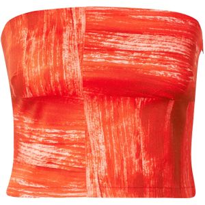 Hosbjerg Top 'Ipek'  beige / lichtrood