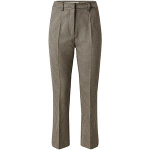 EDITED Broek 'Reina'  beige / zwart