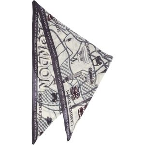 COMMA Doek  crème / zwart