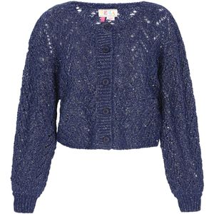 IZIA Gebreid vest  navy