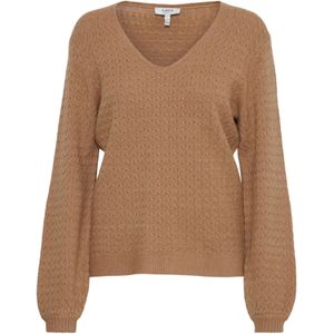 b.young Trui 'Milo'  bruin