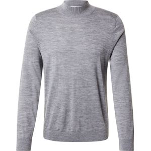 SELECTED Trui 'SLHTRAY'  grijs gemêleerd