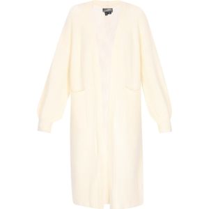 DreiMaster Vintage Gebreid vest  wolwit