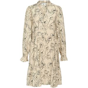 Noa Noa Jurk 'Mirabel'  zwart / offwhite