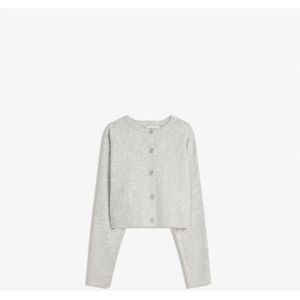 Bershka Gebreid vest  grijs