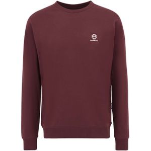 Oldskull Sweatshirt  bordeaux / wit