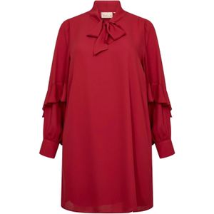 Wasabi Concept Jurk ' WA-THERESE '  rood