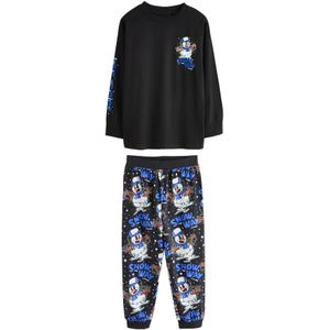 Next Nachtkledij  blauw / oranje / zwart / wit