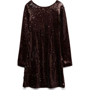 VERO MODA Jurk 'VMAlly'  wijnrood