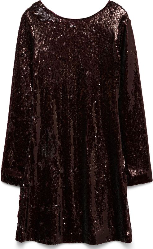 VERO MODA Jurk 'VMAlly'  wijnrood