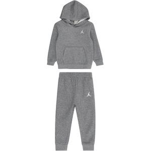 Jordan Joggingpak 'BRKLYN'  grijs gemêleerd / wit
