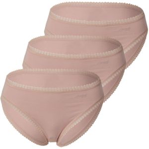 SLOGGI - GO Crush - Slip - Mokka - 3 Pack - Mid Waist