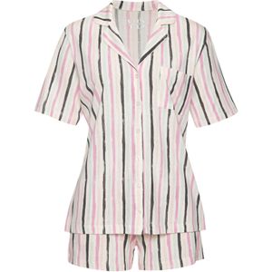 Vivance Dreams shortama wit/roze/zwart