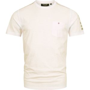 INDICODE JEANS Shirt 'Bjorn'  ivoor / zwart