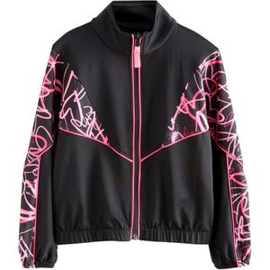 Next Sweatvest  pink / rosa / zwart / wit