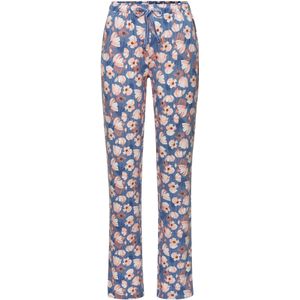 Vivance - Dreams - Pyjamabroek - Blauw/roze gebloemd - Met mooi motief all-over