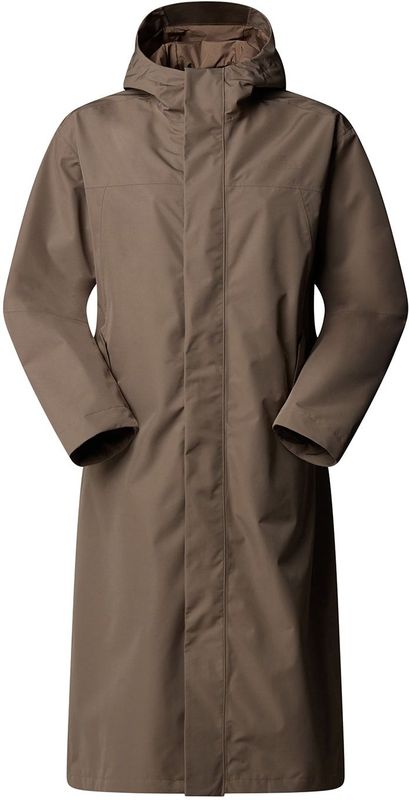 The North Face - Nukabira - Rain-shellparka - Mocha Brown - Dames