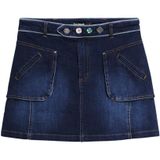 Desigual - Rok - Blauw - Minirok - Kort