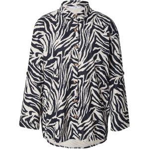Hailys Blouse 'Ch44ristina'  zwart / wit