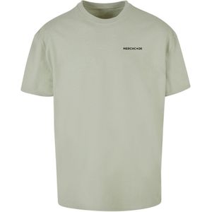 Merchcode Shirt 'Essentials New Generation'  pastelgroen / zwart