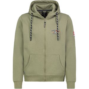 Eight2Nine Sweatvest  olijfgroen