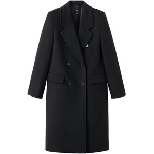 MANGO Tussenmantel 'EYE'  zwart