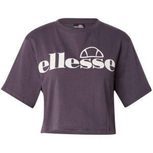 ELLESSE Shirt 'SILO'  donkergrijs / wit
