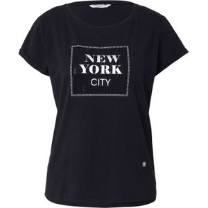 ZABAIONE Shirt 'Au44tumn'  zwart / wit