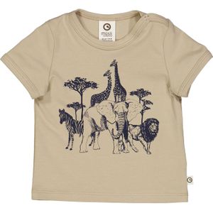 Müsli by GREEN COTTON Shirt  beige / zwart