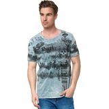 Rusty Neal - T-shirt - Tie-dye Batik - Bedrukking
