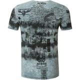Rusty Neal - T-shirt - Tie-dye Batik - Bedrukking